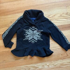 Polo Ralph Lauren Snowflake Sweatshirt Size 5